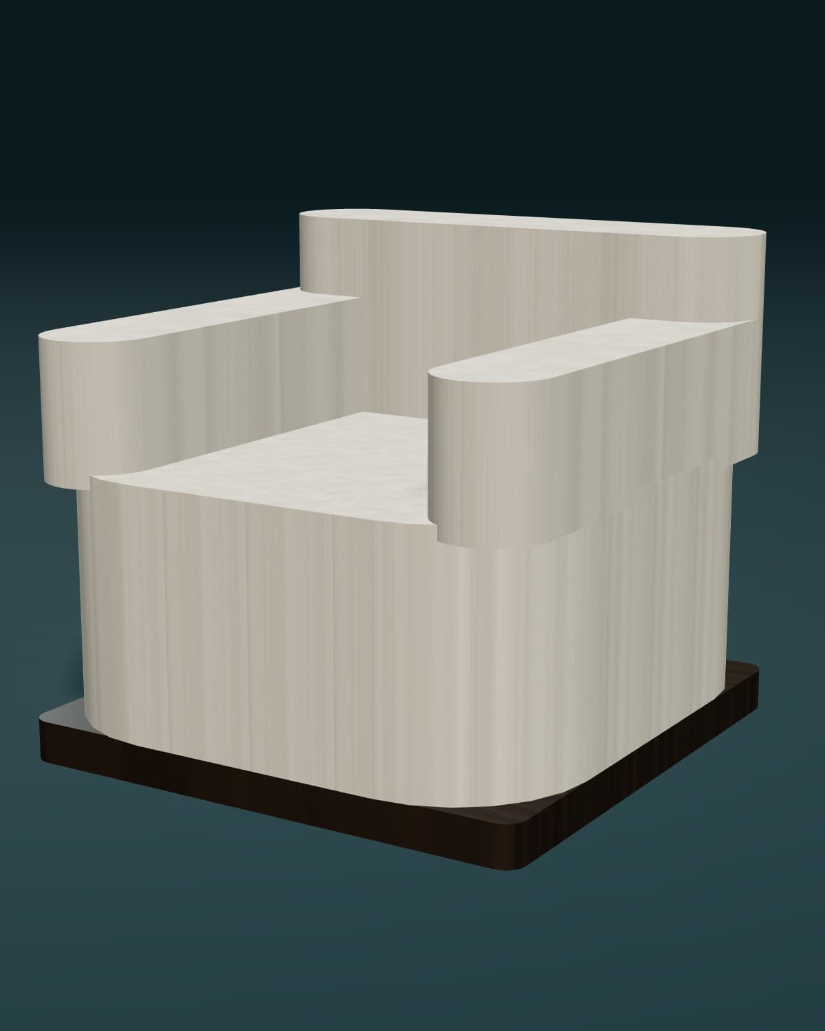 NARVEQ 08 Designer-Sessel – Ansicht 1